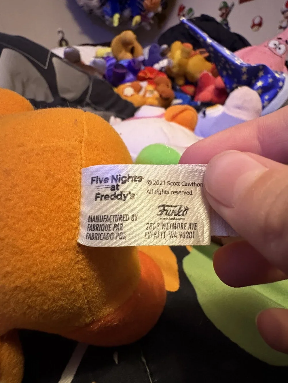 Funko Plush Set - Orange, Pink & Lavender Characters
